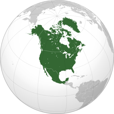 North Amercia Map