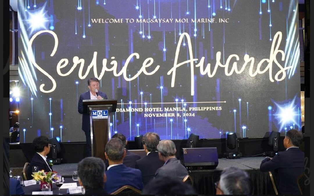 MOL Presents Long-service Awards, Hosts Family Day to Reward Filipino Seafarers – Appreciation for Contributions of Seafarers who Form the Foundation of our Safe Operation and Support by Their Families –