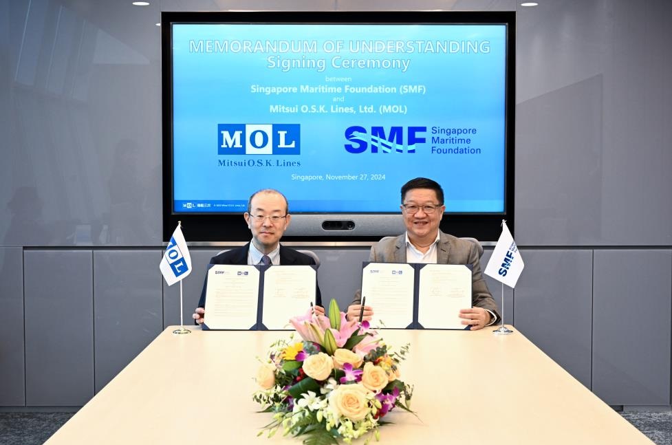 MOL and Singapore Maritime Foundation (SMF) Strengthen Partnership to Develop Maritime-ready Tertiary Talent Pool- MOL joins hands with SMF to nurture young maritime talent through “MaritimeONE Scholarships” over a three-year period –